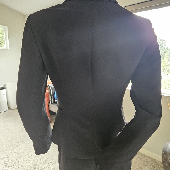 EUC Size 8P Precis Petite Black Suit - Picture 7 of 15